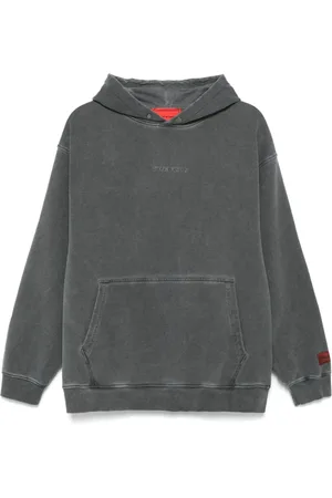 Vision Of Super Sweatshirts & Hoodies, Heren, Grijs, L, Klassieke Hoodie Grijs