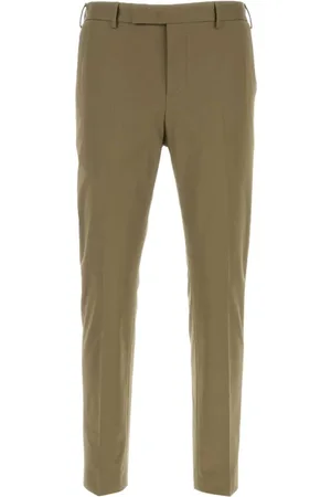 PT Torino Broeken, Heren, Groen, S, Katoen, Army Stretch Katoenen Broek