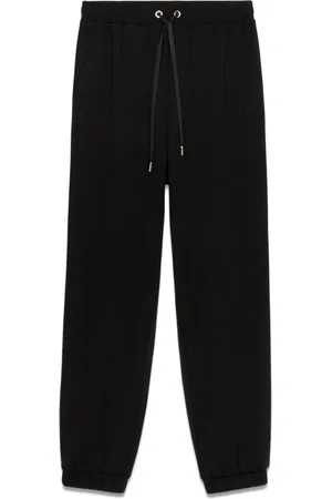 Oltre Broeken, Dames, Zwart, S, Jogger van zacht jersey