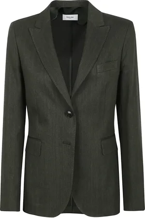 Saulina Jassen, Dames, Groen, M, Groene Jas voor Vrouwen Stijlvolle Look