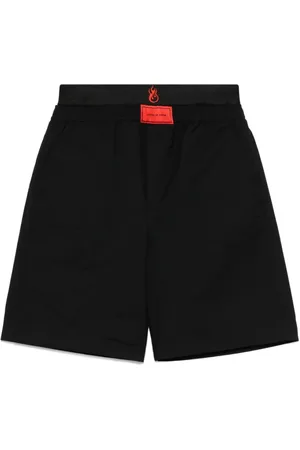 Vision Of Super Korte broeken, Heren, Zwart, L, Zwarte Short met Elastische Tailleband en Zakken