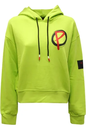 Peuterey Sweatshirts & Hoodies, Dames, Groen, S, Goodthur Sweatshirt Gemaakt in Italië