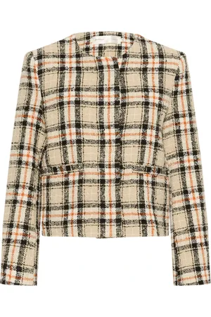 INWEAR Jassen, Dames, , L, Korte jas met verborgen knoopsluiting