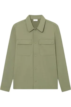 Les Deux Overhemden, Heren, Groen, M, Sebastian Tech Jack