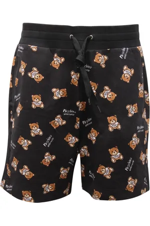 Moschino Korte broeken, Heren, Zwart, 2Xl, Stijlvolle Bermuda Shorts