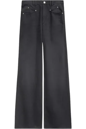 Isabel Marant Jeans, Dames, Zwart, M, Citroen Zwarte Broek