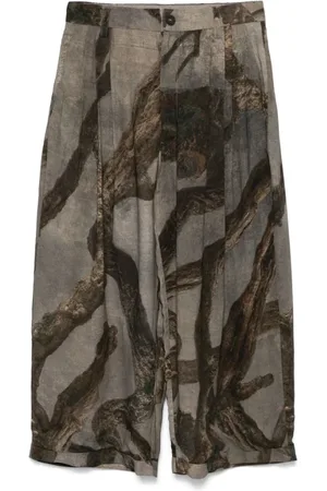 ZIGGY CHEN Broeken, Heren, Veelkleurig, M, Nikkelgrijze Knooprits Broek