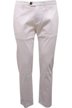 Nine In The Morning Broeken, Heren, Wit, L, Italiaanse Easy Broek