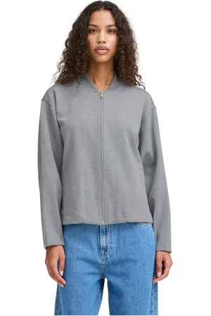 Ichi Jassen, Dames, Grijs, XL, Lichtgrijs Melange Neo Jassen