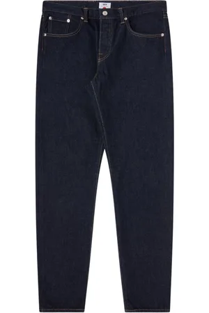 Edwin Jeans, Heren, Blauw, W34, Denim, Regular Tapered Yoshiko Linkerhand Denim Blauw Gewassen