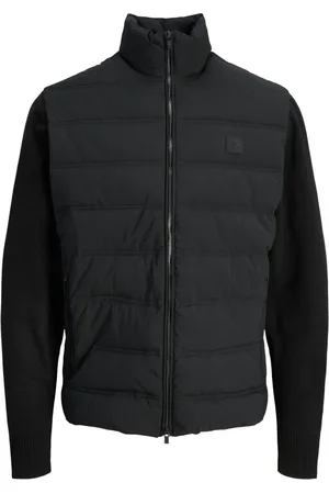 JACK & JONES Jassen, Heren, Zwart, XL, Hybride Jas Zwart