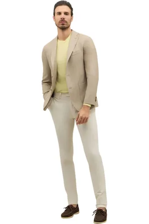 Boglioli Jassen, Heren, , 2Xl, Wol, Wol Zijde Linnen oxford K-Jacket