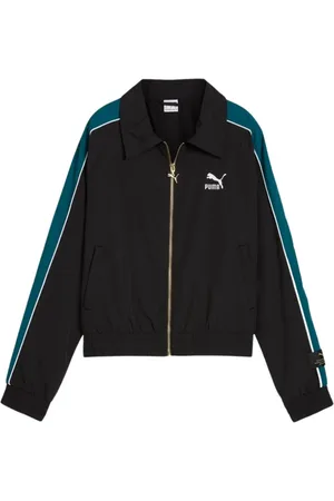PUMA Jassen, Dames, Zwart, S, Track Jacket voor Mannen
