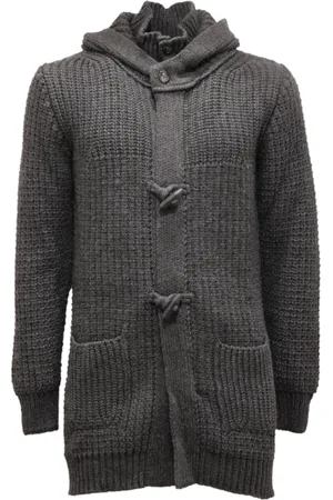Imperial Truien, Dames, Grijs, S, Wol, Wolmix Cardigan Sweater