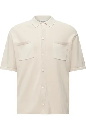Drykorn Overhemden, Heren, , L, Elegante korte mouwen overhemd Malecc