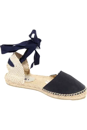 MANEBI Schoenen, Dames, Blauw, 39 EU, Suède, Valencian Suède Sandaal Donkerblauw