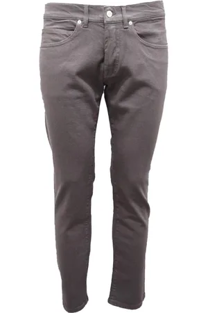 Nine In The Morning Jeans, Heren, Grijs, W30, Denim, Grijze Denim Skinny Broek Made in Italy