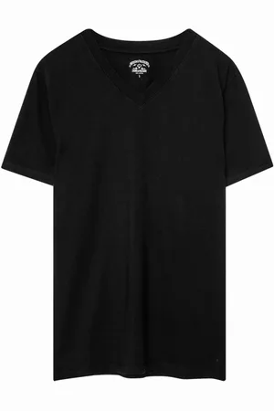 Zadig & Voltaire Tops, Heren, Zwart, L, Katoen, Zwarte Tosca T-Shirt