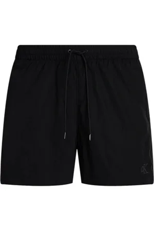 Calvin Klein Badkleding, Heren, Zwart, L, Polyester, Heren Boxer Zwemkleding Polyester Logo