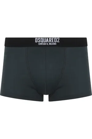 Dsquared2 Ondergoed, Heren, Groen, S, Katoen, Ultiem Comfort Stretch Katoenen Boxershorts
