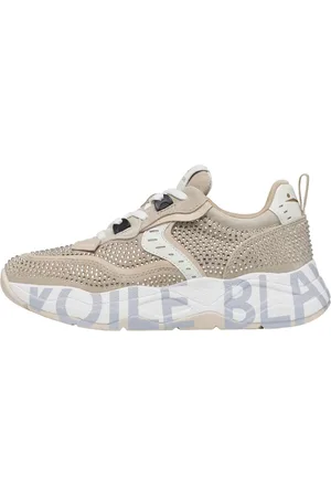 Voile blanche Schoenen, Dames, , 37 EU, Leather and suede sneakers Club 105.