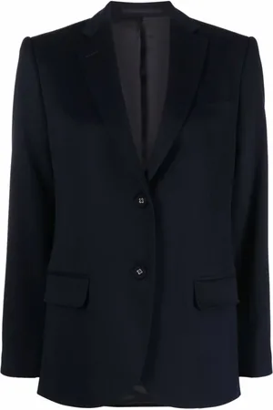 OFFICINE GENERALE Jassen, Dames, Blauw, S, Katoen, Blauwe Katoenen Jas
