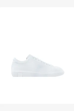 Armani Exchange Schoenen, Heren, Wit, 42 EU, Leren sneakers met logodetail