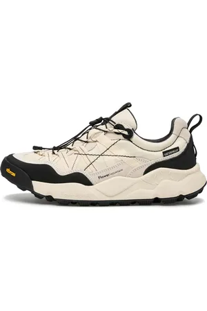 Flower Mountain Schoenen, unisex, Veelkleurig, 38 EU, Suede and technical fabric sneakers Iwano 2 UNI