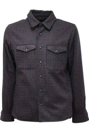 MAZZARELLI Jassen, Heren, Blauw, S, Wol, Cortina Jack Blauw/Grijs Wol/Polyester