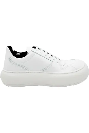 Moschino Schoenen, Heren, Wit, 44 EU, Leer, Witte lage sneakers
