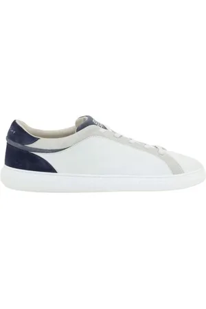 Givenchy Schoenen, Heren, Wit, 43 EU, Leer, Monogram Leren Veterschoenen