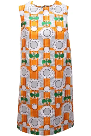 Dondup Kleedjes, Dames, Veelkleurig, M, Elegante Italiaanse Jurk met Rits