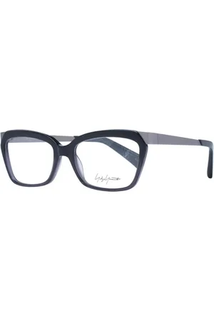 YOHJI YAMAMOTO Accessoires, Dames, Zwart, ONE Size, Zwarte Vrouwen Optische Frames