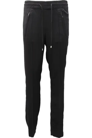 Dondup Broeken, Dames, Zwart, S, Elastische taillebroek met 3 zakken