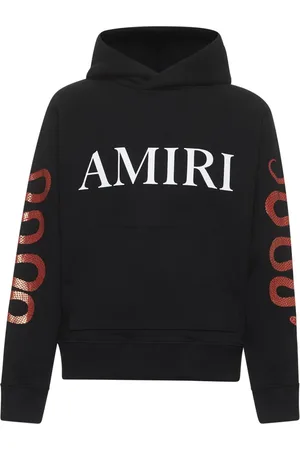 AMIRI Sweatshirts & Hoodies, Heren, Zwart, S, Katoen, Snake Hoodie