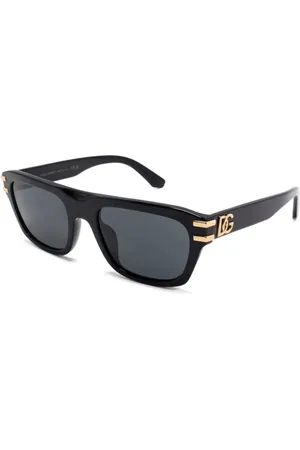 Dolce & Gabbana Accessoires, Heren, Zwart, 54 MM, Dg 4496 50187 Zonnebrillen