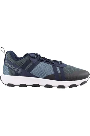 Timberland Schoenen, Heren, Blauw, 44 1/2 EU, Donkerblauwe Mesh Sneakers