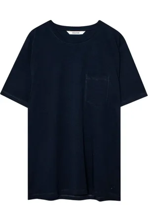 Zadig & Voltaire Tops, Heren, Blauw, S, Katoen, Tom T-Shirt