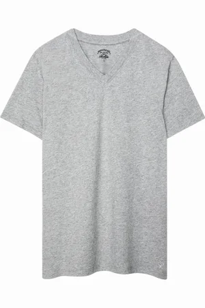 Zadig & Voltaire Tops, Heren, Grijs, L, Tosca T-Shirt