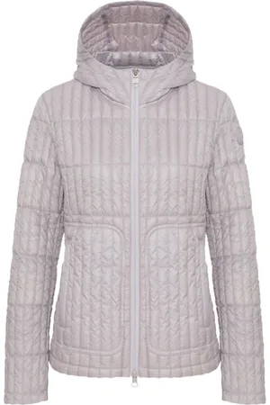 Colmar Jassen, Dames, Grijs, XS, Polyester, Lichtgewicht Pufferjas met Verticaal Quilten