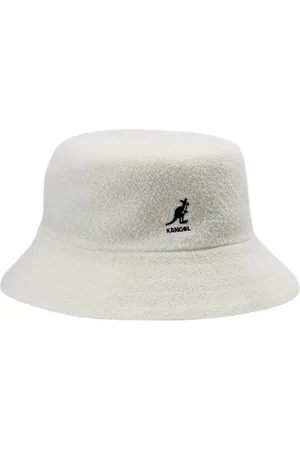 Kangol Accessoires, Heren, Wit, L, Katoen, Platte Kroon Emmerhoed Acryl