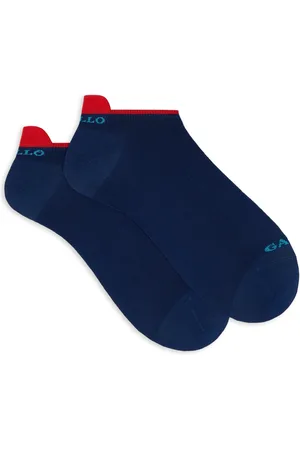 Gallo Ondergoed, Dames, Blauw, S, Katoen, Dames katoenen sneakers effen blauw