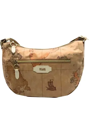 ALVIERO MARTINI 1A CLASSE Tassen, Dames, , ONE Size, Leer, Gedrukte PU Schoudertas met Verstelbare Band