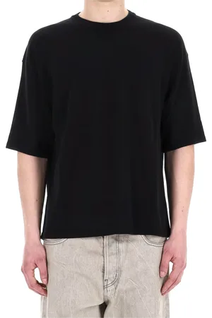 Roberto Collina Tops, Heren, Zwart, S, Katoen, Zwarte T-shirts en Polo