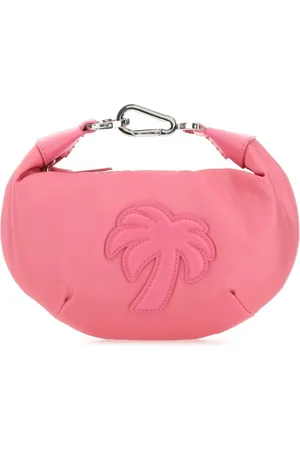 Palm Angels Tassen, Dames, Roze, ONE Size, Katoen, Stijlvolle Handtassen voor dagelijks gebruik