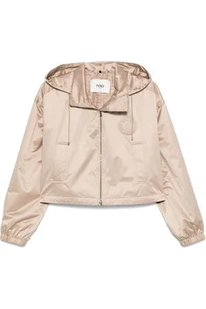 Fendi Jassen, Dames, , M, Hooded Ritsjas