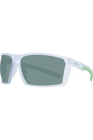 Timberland Accessoires, Heren, Wit, ONE Size, Witte Heren Gepolariseerde Zonnebril