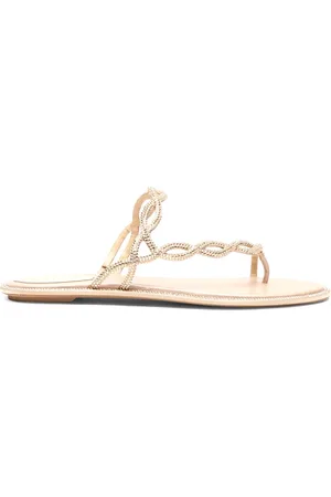 RENE CAOVILLA Schoenen, Dames, , 39 1/2 EU, Sandalen met Unieke Stijl