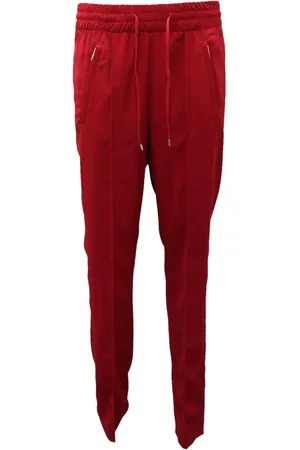 Dondup Broeken, Dames, Rood, 2Xs, Donkere broek Lottie model Made in Italy