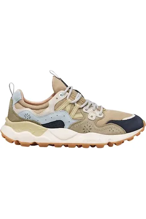 Flower Mountain Schoenen, Heren, Veelkleurig, 40 EU, Suède, Sneakers van technische stof en suède